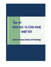 Tạp chí khoa học và công nghệ nhiệt đới