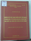 Nghiên cứu thực trạng nhiễm vi rút viêm gan B ở nhân viện y tế và hiệu quả một số biện pháp can thiệp tại 3 bệnh viện thành phố Hải Phòng.