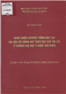 Hoàn thành chương trình đào tạo đại học hệ chính quy theo học chế tín chỉ ở trường Đại học y dược Thái Bình.
