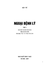 Ngoại bệnh lý Tập 1