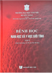 Bệnh học Nam học và Y học Giới tính Tập 2 ( giáo trình sau đại học)