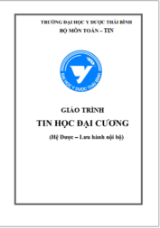 Giáo trình Tin học đại cương