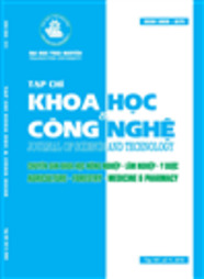 Tạp chí Khoa học và Công nghệ - Đại học Thái Nguyên.