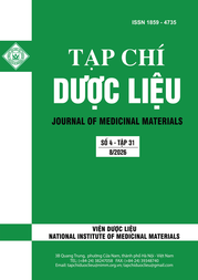Tạp chí Dược liệu.