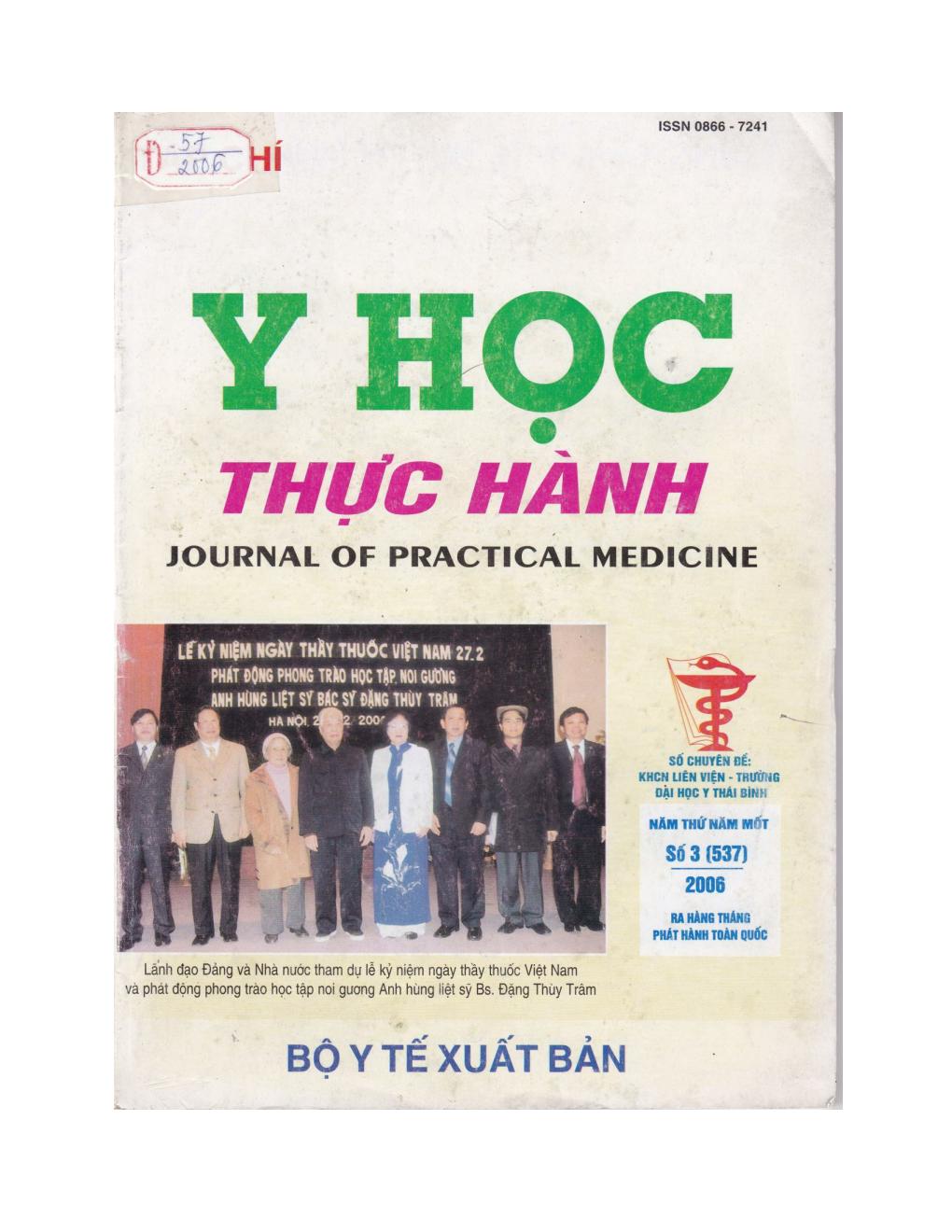 Tạp chí Y học Thực hành