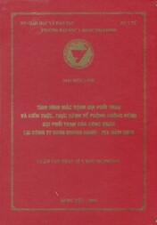 Tình hình mắc bệnh bụi phổi than và kiến thức, thực hành về phòng chống bệnh bụi phổi than của công nhân tại Công ty than Quang Hanh - TKV năm 2025 