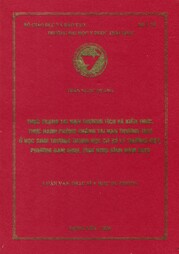 Thực trạng tai nạn thương tích và kiến thức, thực hành phòng chống tai nạn thương tích ở học sinh trường Trung học cơ sở Lý Thường Kiệt, phường Nam Định, tỉnh Ninh Bình năm 2025