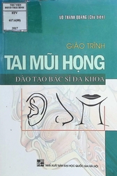 Giáo trình tai mũi họng đào tạo bác sĩ đa khoa