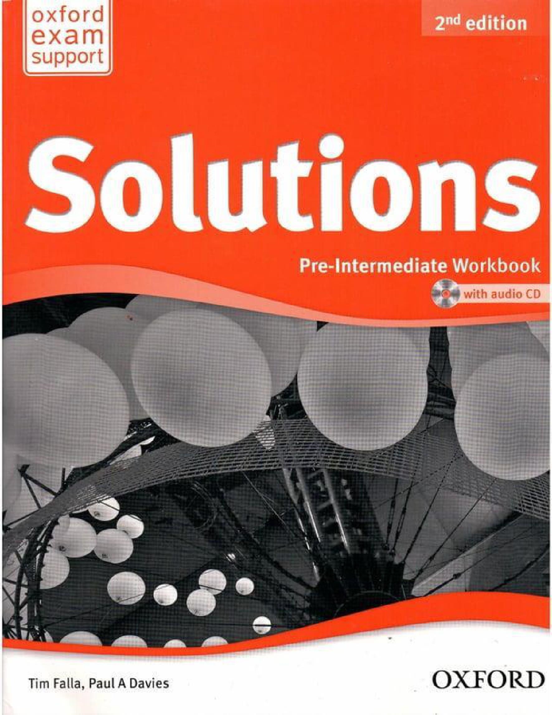 Solutions Pre-Intermediate Workbook