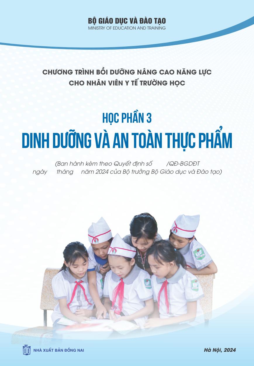 Học phần 3 Dinh dưỡng và An toàn thực phẩm 